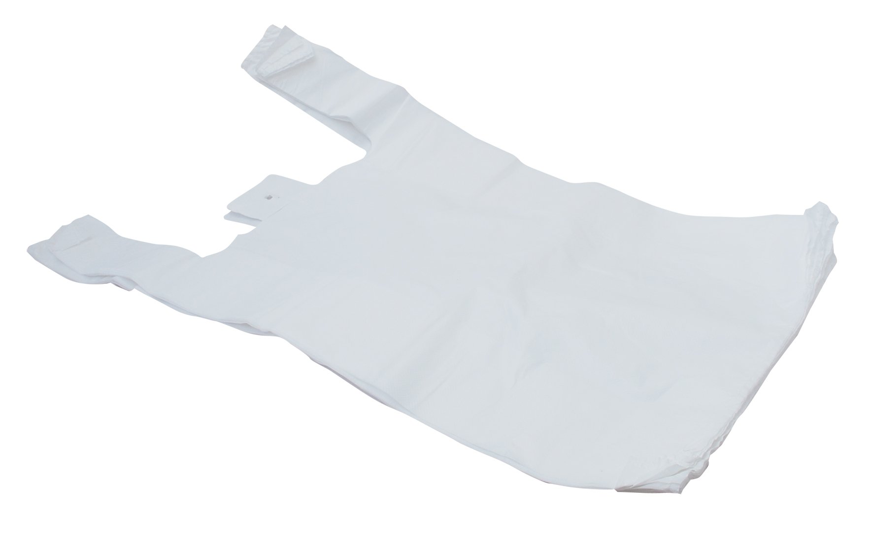 13 x 19 x 23 20mu White Vest Plastic Carrier Bags (Tulip) – Gafbros